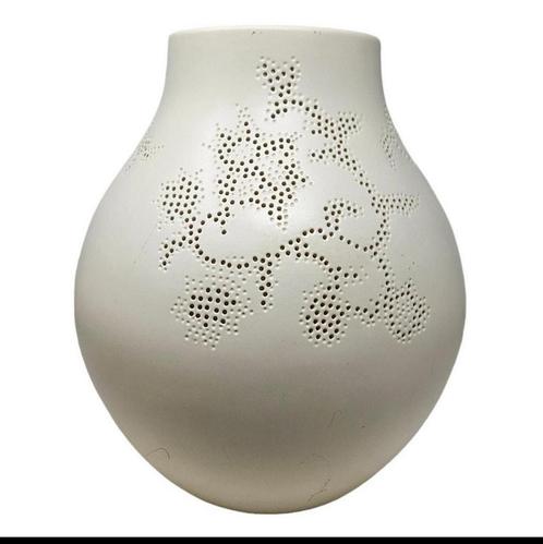 Hella Jongerius IKEA limited edition, Huis en Inrichting, Woonaccessoires | Vazen, Zo goed als nieuw, Wit, Minder dan 50 cm, Glas