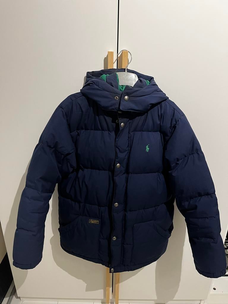 Ralph Lauren Kinderjas - Maat L (14-16) - Blauw, Ophalen of Verzenden, Zo goed als nieuw, Jongen of Meisje