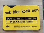 Emaille bord Mueller / Meko Holland, Ophalen of Verzenden