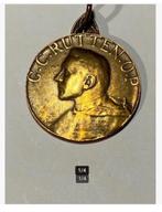 Antieke medaille Belgie 1904-1914 beroepsvereniging, Postzegels en Munten, Ophalen of Verzenden, Overige materialen, Buitenland