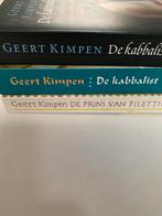 Geert Kimpen: De kabbalist en De orins van Filettino, Ophalen of Verzenden, Zo goed als nieuw