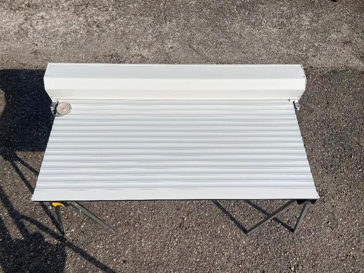Wit rolluik 147 cm breed x 110 cm hoog zo goed als nieuw, Doe-het-zelf en Verbouw, Rolluiken, Zo goed als nieuw, 100 tot 150 cm