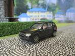BMW X5 E53 - Herpa zwart met bruin interieur, Ophalen of Verzenden, Gebruikt, Bus of Vrachtwagen, Herpa