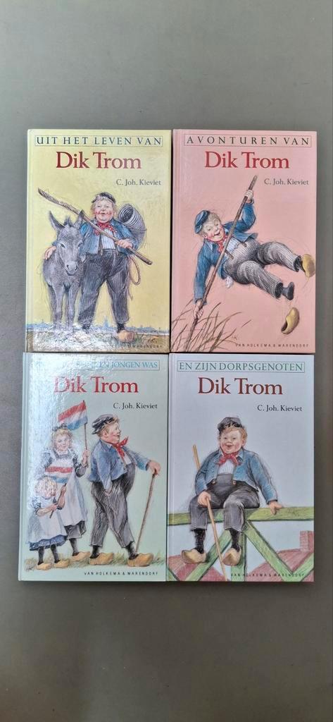 4 boeken Dik Trom kinderboek Kievit serie leesboek, Boeken, Kinderboeken | Jeugd | 10 tot 12 jaar, Zo goed als nieuw, Fictie, Ophalen of Verzenden