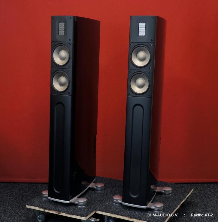 Raidho XT2, 2.5-Weg Compacte Vloerstaande Luidsprekers, Audio, Tv en Foto, Luidsprekers, Zo goed als nieuw, Front, Rear of Stereo speakers