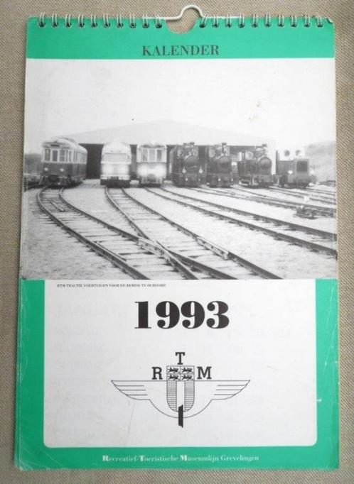Het RTM Grevelingen Kalender 1993., Verzamelen, Spoorwegen en Tramwegen, Zo goed als nieuw, Tram, Boek of Tijdschrift, Ophalen of Verzenden