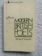 Michael Schmidt - An Introduction to 50 Modern British Poets, Gelezen, Ophalen of Verzenden, Michael Schmidt