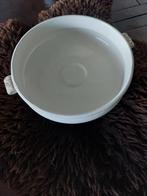 Vintage Schaal van Aardewerk, Huis en Inrichting, Gebruikt, Schaal, Rond, Ophalen of Verzenden