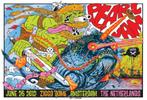 Pearl Jam Amsterdam 26-6-2012 originele concert poster, Ophalen of Verzenden, Nieuw, Poster, Artwork of Schilderij