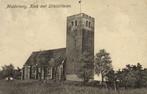 Muiderberg, Kerk met Uitzichttoren. - 1925 gelopen, Ophalen of Verzenden, Voor 1920, Ongelopen, Noord-Brabant