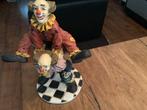 Clown beeld met 2 clowen, Ophalen of Verzenden, Zo goed als nieuw, Mens