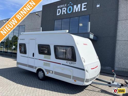 Dethleffs C'Go 415 Q Luifel, Caravans en Kamperen, Caravans, Bedrijf, tot en met 4, 1000 - 1250 kg, Standaardzit, Dethleffs, Dwarsbed