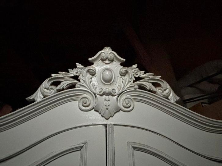 Antieke Kuifkast. Meisjeskast/Linnenkast., Huis en Inrichting, Kasten | Kledingkasten, Gebruikt, 150 tot 200 cm, 100 tot 150 cm