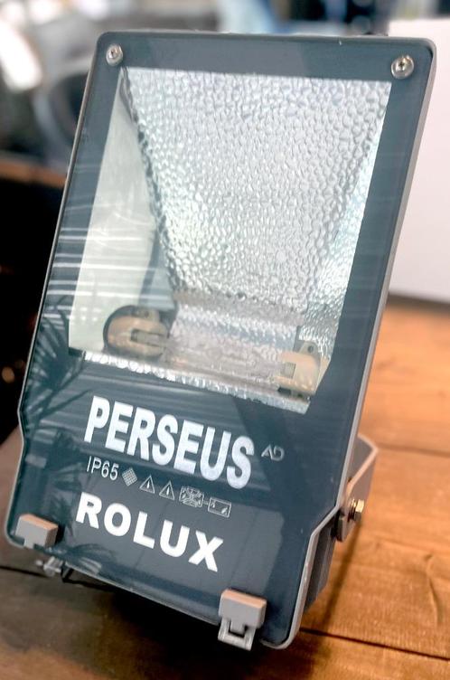 4 stuks Rolux Perseus Wand en vloerspot, Huis en Inrichting, Lampen | Plafondlampen, Gebruikt, Glas, Metaal, Ophalen of Verzenden