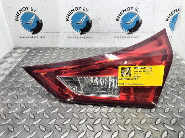 TOYOTA AURIS E18 ZWE186L [R_TAILLIGHT] 2013, Auto-onderdelen, Verlichting, Gebruikt, ARN erkend, Stiba lid, Erkend duurzaam, Ophalen of Verzenden