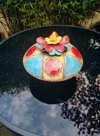 Deco artikel Raku gestookt aardewerk, Ophalen, Zo goed als nieuw