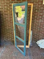 2 stuks inbouw raamkozijnen met raam voor bijv. tuinhuis, Doe-het-zelf en Verbouw, Glas en Ramen, Ophalen, Gevelraam of Ruit, Minder dan 80 cm