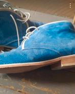 Manfield Blauwe Suède Nette Schoenen Maat 42, Manfield, Blauw, Ophalen of Verzenden, Gedragen