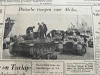 Duitse troepen voor Afrika 1941, Verzamelen, Ophalen of Verzenden, Duitsland, Foto of Poster