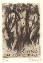 0184 Ex Libris Tsjechië : Petr Hampl , z.j., Antiek en Kunst, Verzenden