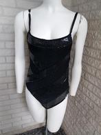 Zwarte top met glitters van Watcher maat S, Zwart, Ophalen of Verzenden, Gedragen, Watcher