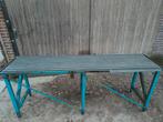 T-gleuf opspantafel lastafel massief (250x80x95), Doe-het-zelf en Verbouw, Ophalen, Zo goed als nieuw