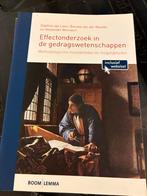 Effectonderzoek in de Gedragswetenschappen, Ophalen of Verzenden, Gamma, Zo goed als nieuw, WO