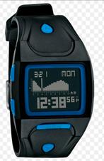 nixon lodown surf horloge getij, Gebruikt, Zwart, Ophalen of Verzenden, Nixon