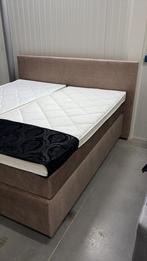 Boxspring 140/160/180x200, Huis en Inrichting, Slaapkamer | Boxsprings, Ophalen, Crème, 180 cm, 200 cm