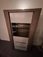 Mooie vitrinekast, Huis en Inrichting, Woonaccessoires | Spiegels, Ophalen, Zo goed als nieuw, Rechthoekig, 150 tot 200 cm