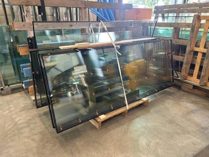 Glas diverse maten, Doe-het-zelf en Verbouw, Glas en Ramen, Nieuw, Glasplaat, 160 cm of meer, Minder dan 80 cm, Dubbelglas, Veiligheidsglas