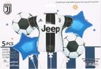 Folie ballonnen set * Voetbal Juventus, Ophalen of Verzenden, Nieuw, Versiering, Verjaardag