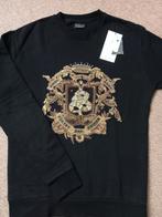 Zara Man trui sweater zwart met gouden kraaltjes S, Zwart, Ophalen of Verzenden, Zo goed als nieuw, Zara Man