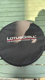 LotusGrill tafel barbecue antraciet met luxe glazen deksel, Ophalen, Zo goed als nieuw