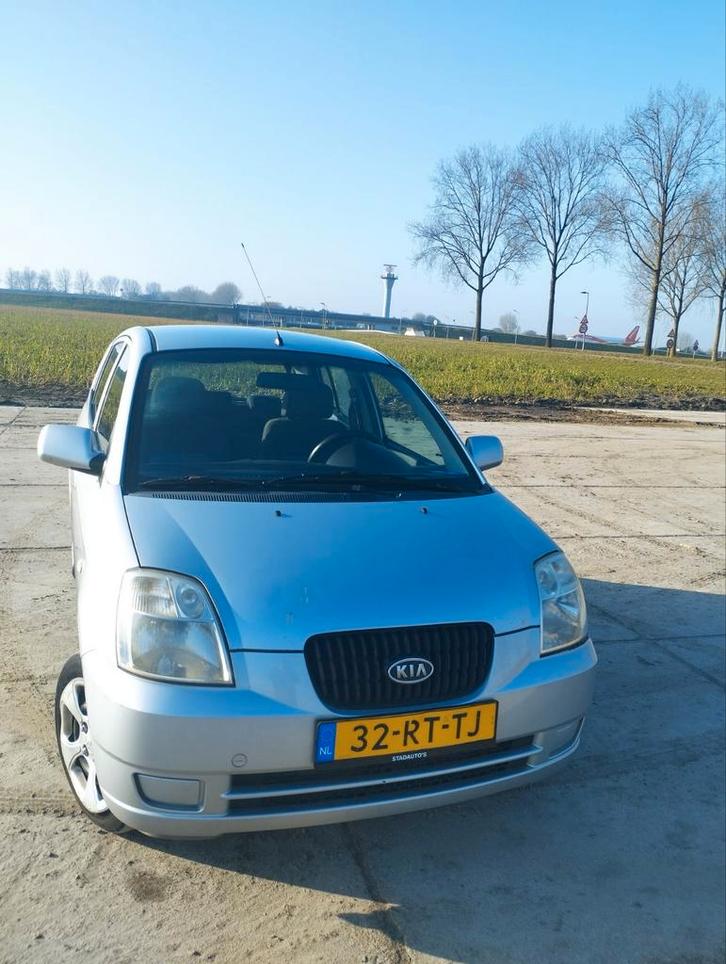 Kia Picanto 1.0 2005 Grijs, Auto's, Kia, Particulier, Picanto, Benzine, B, Hatchback, Handgeschakeld, Origineel Nederlands, Zilver of Grijs
