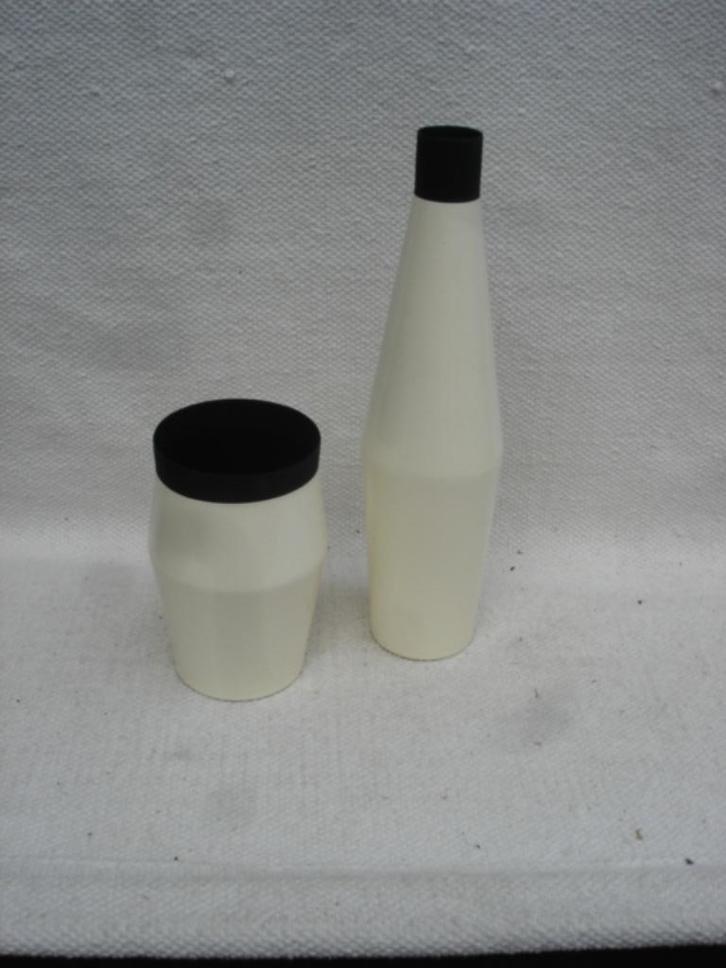 Set vazen ikea glittrig / Ingegerd Råman Z.G.A.N., Huis en Inrichting, Woonaccessoires | Vazen, Zo goed als nieuw, Overige kleuren