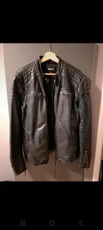 Tigha leren jas heren, Tigha, Ophalen of Verzenden, Gedragen, Maat 48/50 (M)