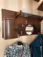 Brocante eikenhouten kapstok, Gebruikt, Minder dan 100 cm, Hout, Ophalen