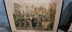 Oude Prenten - Willem IV & Maarten Tromp, Antiek en Kunst, Ophalen of Verzenden