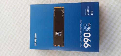 Samsung 990 EVO Plus NVMe M.2 SSD 1TB, Computers en Software, Harde schijven, Nieuw, Desktop, Intern, SSD, Ophalen of Verzenden