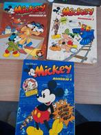 6 Mickey stripboeken h, Boeken, Gelezen, Ophalen of Verzenden, Meerdere stripboeken, Walt Disney