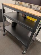 Ikea BROR Roltafel/Werkbank, Ophalen, Hout, Wandkapstok, Minder dan 100 cm