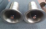 Vintage chromen RVS Whelen Sirene 100W. speakers USA SA-370, Watersport en Boten, Ophalen of Verzenden, Zo goed als nieuw