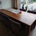 Eettafel teakhout 240x100, Ophalen of Verzenden, Zo goed als nieuw