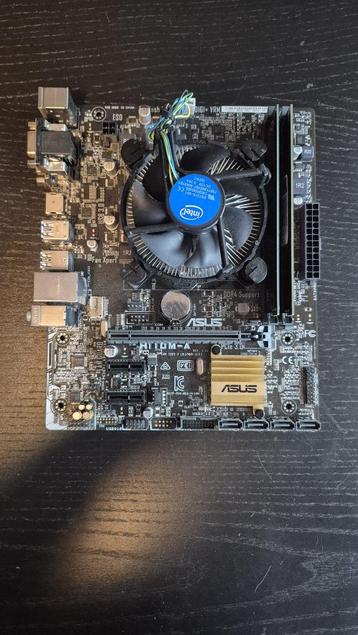 ASUS H110M-A Micro ATX met Intel i5-6400 beschikbaar voor biedingen