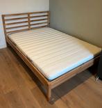 IKEA Bed Tarva 140x200 + lattenbodem en matras, Huis en Inrichting, Slaapkamer | Bedden, Ophalen