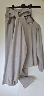 Wollen broekpak, tweedelig, Kleding | Dames, Maat 38/40 (M), Ruby Tuesday, Beige, Ophalen of Verzenden