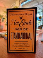 Joop van der Horst - Het einde van de standaardtaal, Sociale wetenschap, Zo goed als nieuw, Joop van der Horst, Ophalen of Verzenden