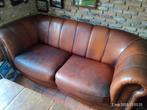 2 x Schapenleer Joris bank, Huis en Inrichting, Banken | Bankstellen, Ophalen, Gebruikt, Leer, 150 tot 200 cm
