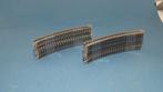 Minitrix 20 gebogen rails Radius 2 topstaat, Gelijkstroom, Trix, Rails, Ophalen of Verzenden